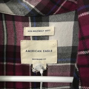 American eagle plaid pullover